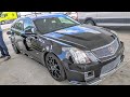 Spotted another Cadillac CTS-V Wagon, but this one is in Hinsdale, Illinois.