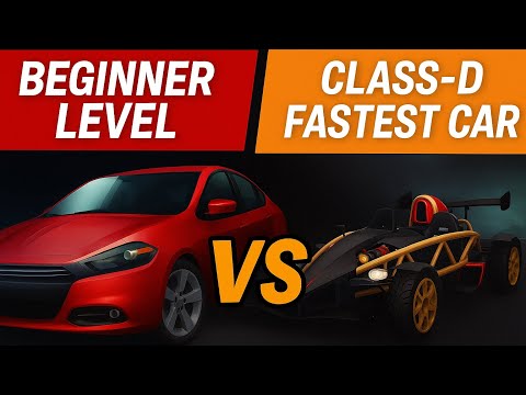 Beginner Level Vs Class-D Fastest Car | Asphalt 8