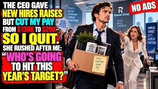 Information The CEO Gave New Hires Raises but Cut My Pay from $130K to $20K—So I Quit. She Rushed After Me... News