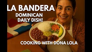 La Bandera Dominicana Rice Red Beans Stewed Meat - A True Dominican Classic