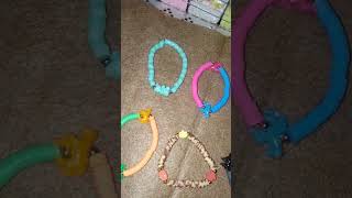 random clay bracelet ideas 😄🤔 hope u guys like these #claybracelet #diy