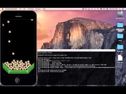 Corona Basic บทที่ 11 Android Debug