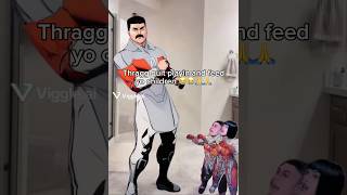 Thragg quit playin and feed yo children 😭😭🙏🙏 | #invincible #invincibleseason4 #thragg #viral