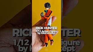 Pilot favorit masa kecil. Unboxing Rick Hunter Macross Robotech 1/12 Action Figure KitzConcept