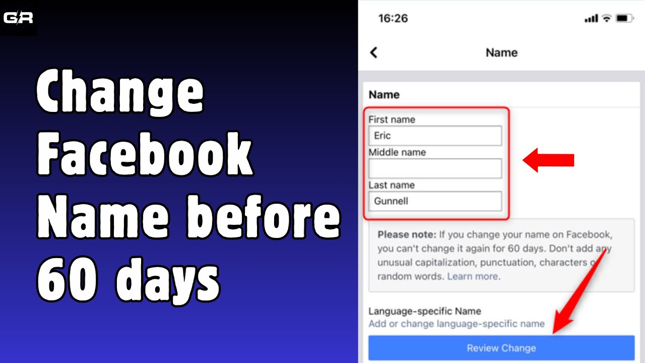 How To Change Facebook Name Before 60 Days In 2024 Name Change Limit How To Change Facebook Name Before 60 Days In 2024 Name Change Limit