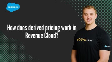 How does derived pricing work in Revenue Cloud