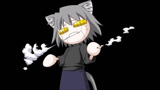 Melty Blood Act Cadenza Neco Chaos vs Neco Chaos black G666 Arcade (Live Twitch Clip)