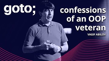 Life After Business Objects: Confessions of an OOP Veteran • Vagif Abilov • GOTO 2021