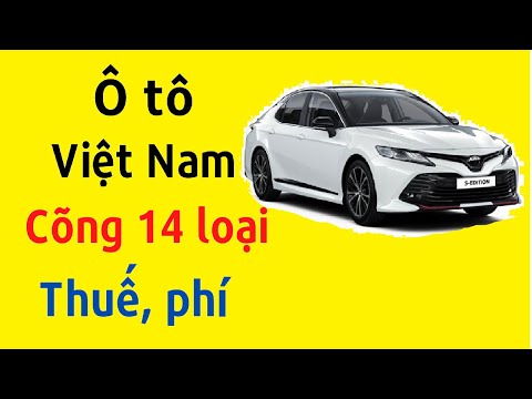 Ô tô Việt Nam cõng 14 loại thuế, phí