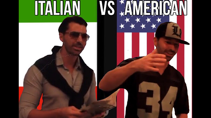 ITALIANO vs AMERICANO (ORDINA UNA PIZZA)