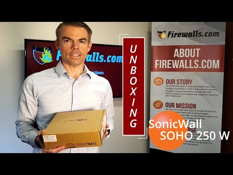 Firewall Unboxing: SonicWall SOHO 250 - Wireless