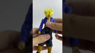 SHF - Super Saiyan TRUNKS - The boy from the future #shorts #asmr #dragonball #trunks