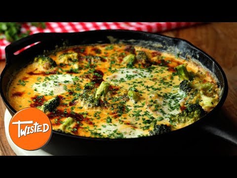 Cheesy Chicken Broccoli Skillet Recipe  Skillet Dinner Recipes  Twisted