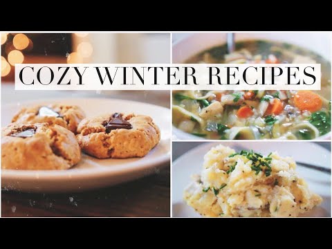 Cozy + Healthy Holiday Recipes!