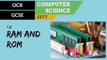 7. OCR GCSE (J277) 1.2 RAM and ROM