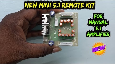 NEW MINI 5.1 REMOTE KIT EXPLAINED IN TAMIL