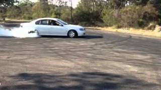Ford Ba Fairmont Ghia Burnout