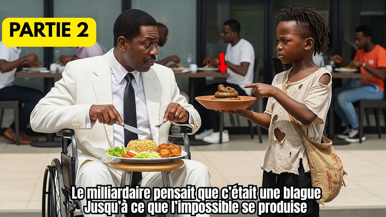 Partie 2 : « Mange ça et tu remarcheras » — Le milliardaire a ri du garçon  sans abri… mais…