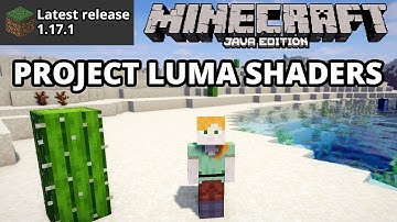 Minecraft Java 1.17.1 ProjectLuma Shaders (OptiFine 1.17.1 Gameplay & Install)