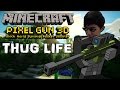 Sakura-chan Thug Life trong Minecraft Pixel Gun