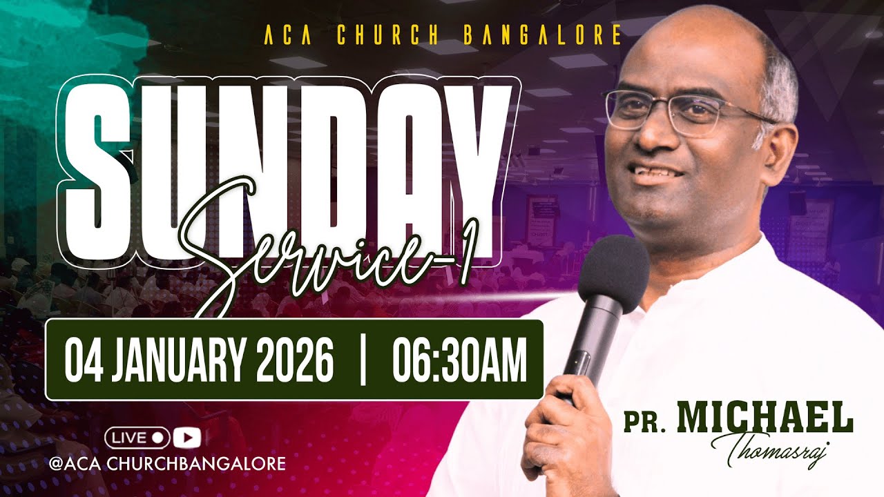 அவருடைய ஆலயத்தைக் கட்டுவோம் | 4th Jan 2026 | Pas. Michael Thomasraj | 