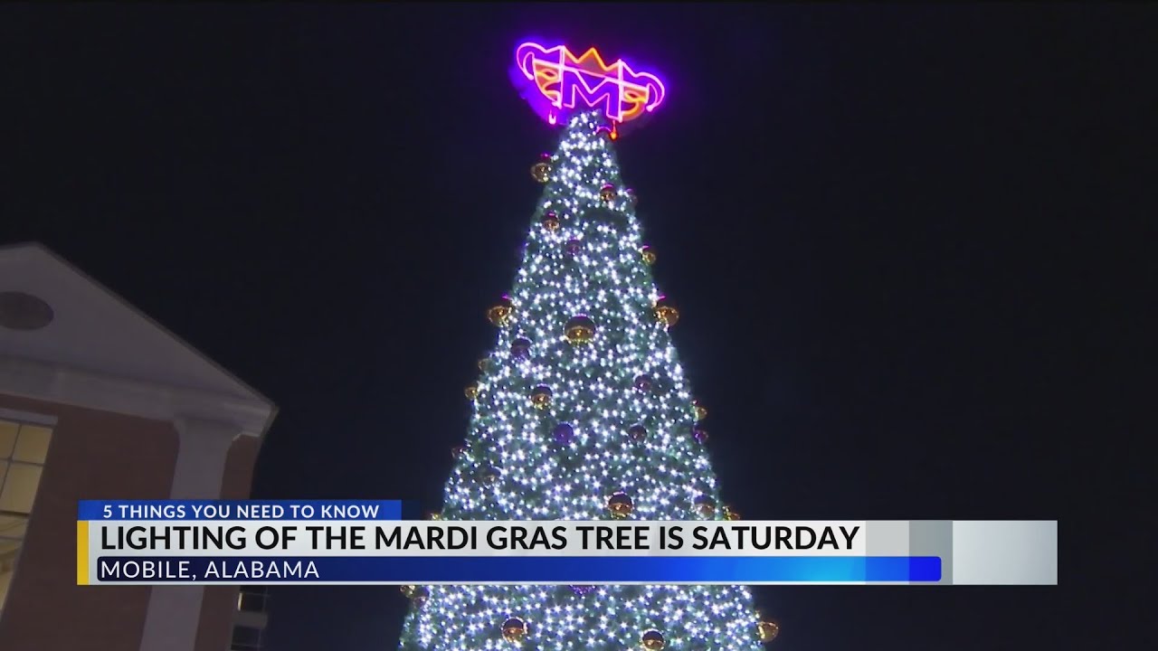 mobile mardi gras tree lighting