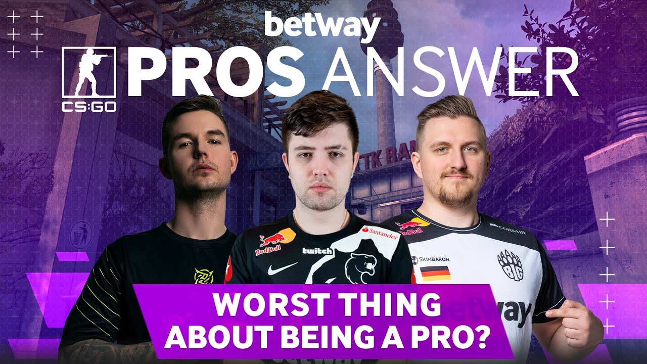 CS:GO Pros Answer: What is the Worst Thing About Being a Pro? - YouTube