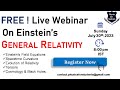 General Relativity Free Webinar | Einstein field equations | Einstein field equations explained
