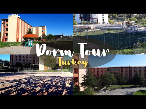 What are Turkish dorms like? KYK Tahsin Banguoğlu KYK Dorm Tour