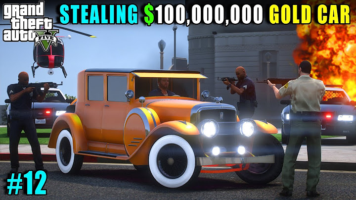 I STOLE ROYAL GOLD CAR  | SANDY GAMERZ GTA 5 GAMEPLAY 12
