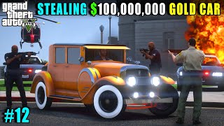 I STOLE ROYAL GOLD CAR  | SANDY GAMERZ GTA 5 GAMEPLAY 12 screenshot 5