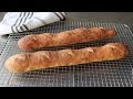 French Baguette - How to Make Baguettes at Home - No-Knead French Bread Recipe