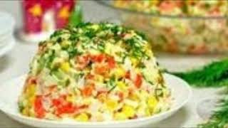 Салат ,, Вдохновение " , лёгкий , сочный, свежий и очень вкусный ) Салат ,, Вдохновение " , лёгкий , сочный, свежий и очень вкусный )