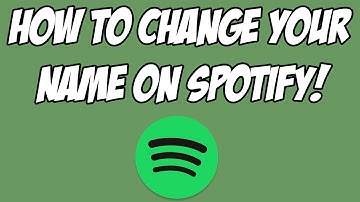 How To Change Your Name On Spotify EASY! ✅| NEW UPDATE | Spotify Tutorials