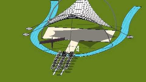 Arch Tensile Structure 110 1 animate