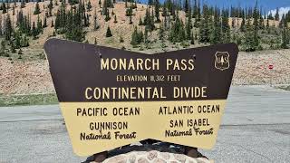 Monarch Pass, Continental Divide