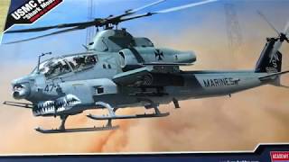 Academy USMC AH-1Z  Shark Mouth - In Box Photos