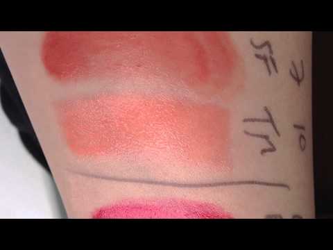 Video: YSL Volupte Shine Lipstick Fuchsia en Rage Review, Swatch