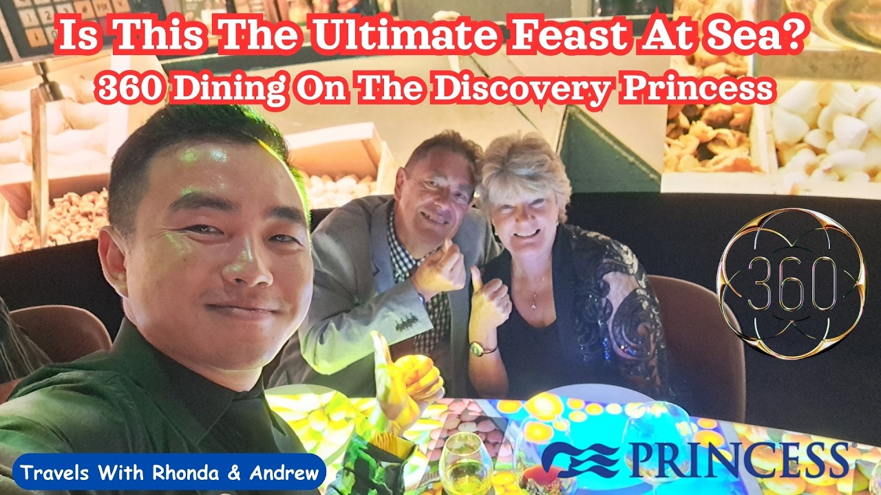 We Paid $229 pp for Dinner?! 😱 Is the 360 Experience on Discovery Princess Worth It?