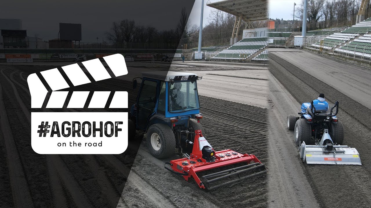 Stadium renovation with KrisGras Kft. | New Holland 🚜 | Agrohof