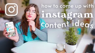 How I plan and organize my instagram content | plan my content calendar with me!