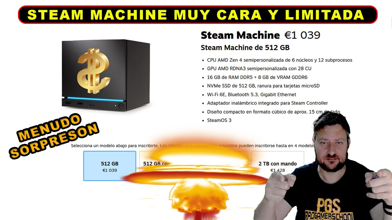 STEAM MACHINE UN CAPRICHO MUY CARO episode artwork