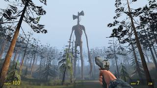 SURVIVE IN FOREST WITH SIREN HEAD #sirenhead #gmod #horror #trevorhenderson #creepypasta #survival