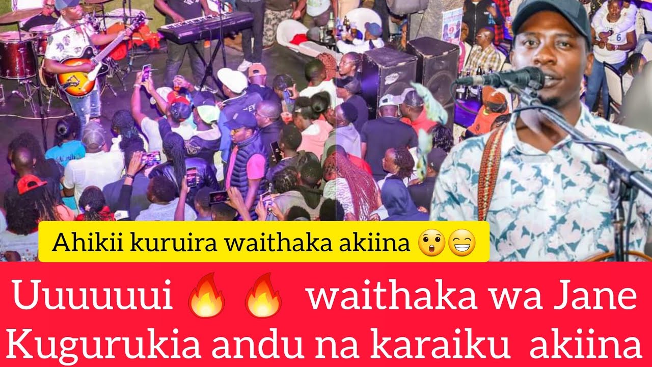 MUGITHI WA WAITHAKA WA JANE KUGURUKIA ANDU ASHAKI GARDENS  