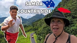 Exploring SAMOA Country Side, Road Trip In The Pacific