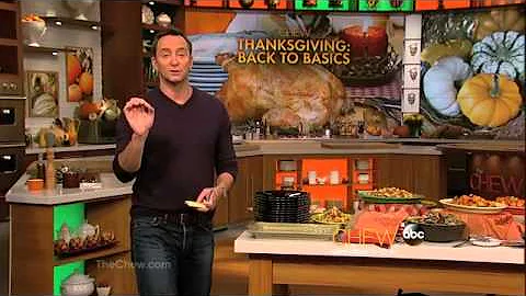 The Chew: Thanksgiving Tips - Buffet Setup