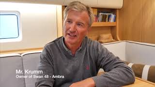 Interview to Mr  Krumm, owner of Swan 48 Ambra
