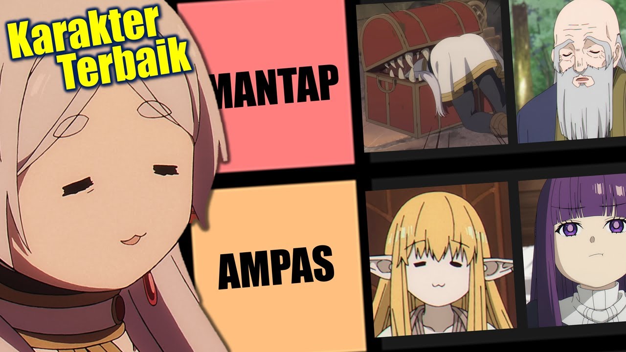 Menghakimi Karakter di Anime Sousou no Frieren, Siapakah yang Terbaik? - Tier List Anime
