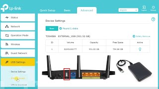 Share and Access USB Storage in TP-Link Router screenshot 3
