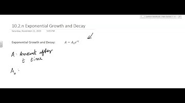 10.2.n Exponential Growth and Decay